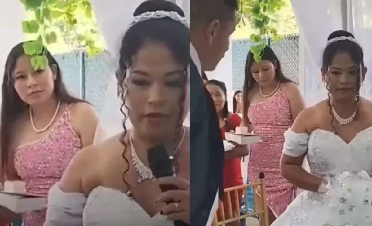 Video que la mujer que le dijo "no" a su novio en plena boda