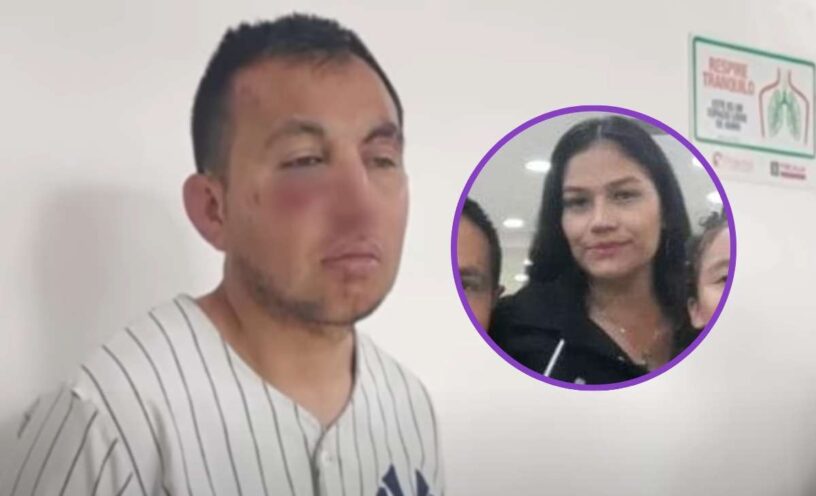 video que muestra a la mamá de los dos niños en Engativá
