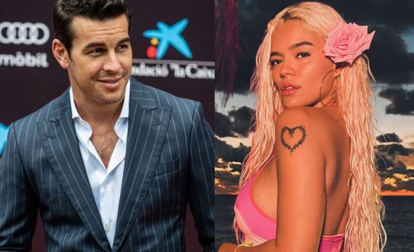 video que muestra que Karol G rechazó a Mario Casas