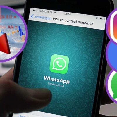 whatsapp facebook caídos