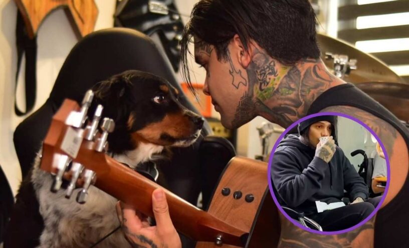 Yeferson Cossio fue herido por un perro