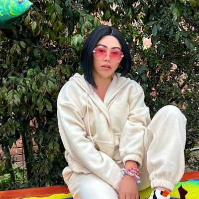 Yina Calderón como el Grinch