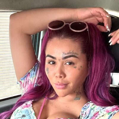 Yina Calderón estrelló el carro
