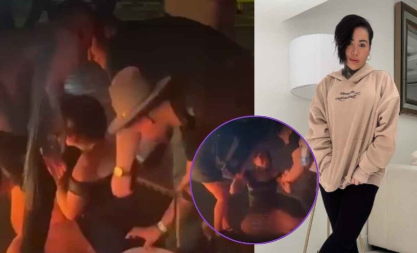 yina calderón fue vista borracha besando a otra mujer