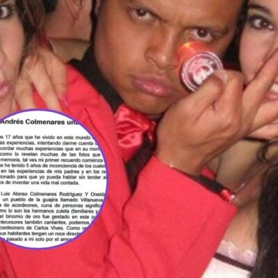Hermanos de Colmenares revela fotos y carta conmovedora