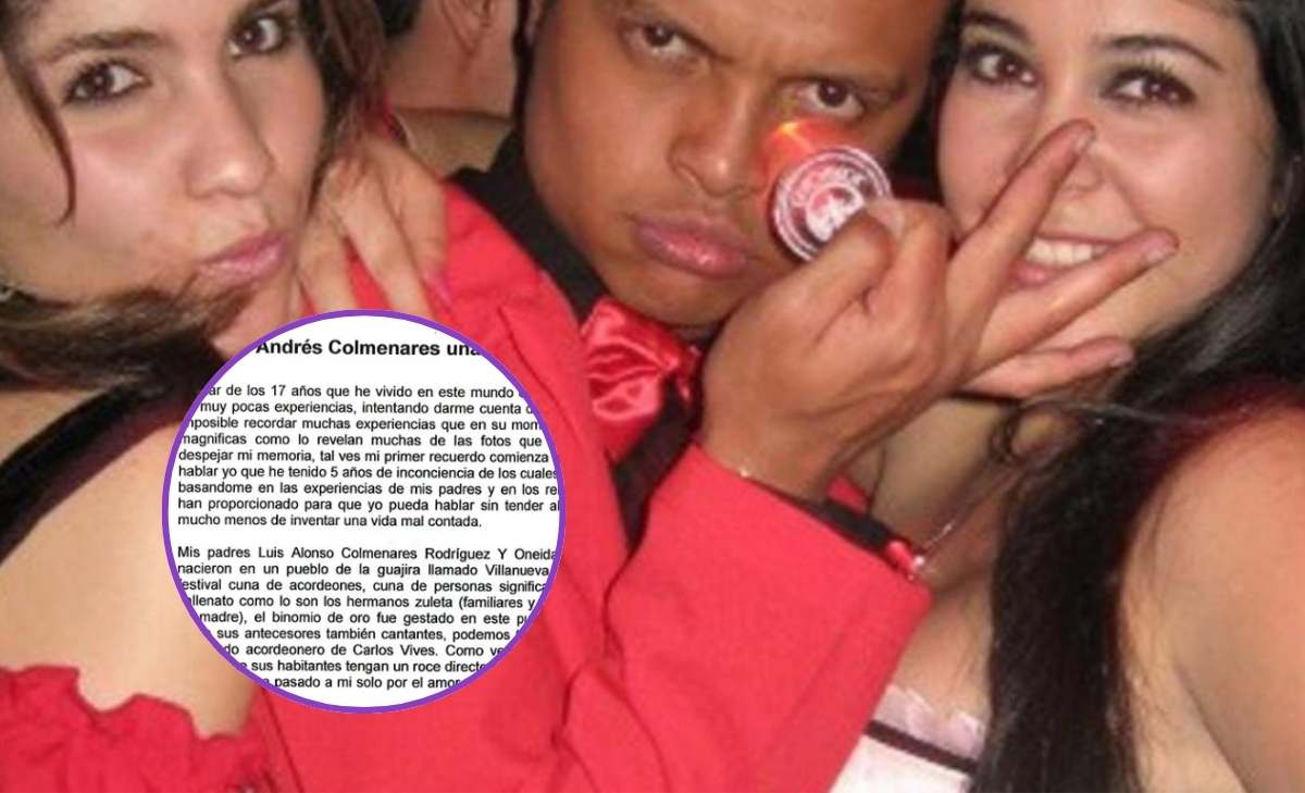 Hermanos de Colmenares revela fotos y carta conmovedora