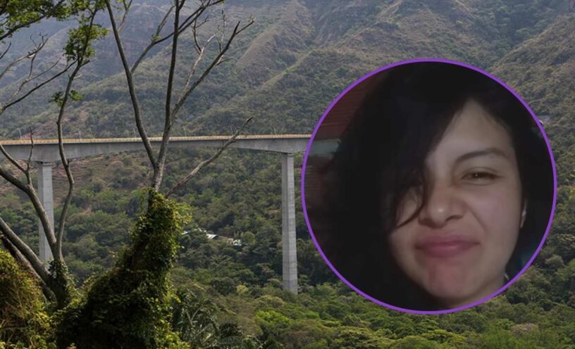 La joven Yulieth García falleció tras caer de un puente