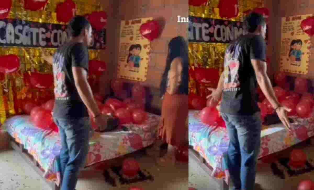 El video de la mujer que le propuso matrimonio a su novio y le dijo que no