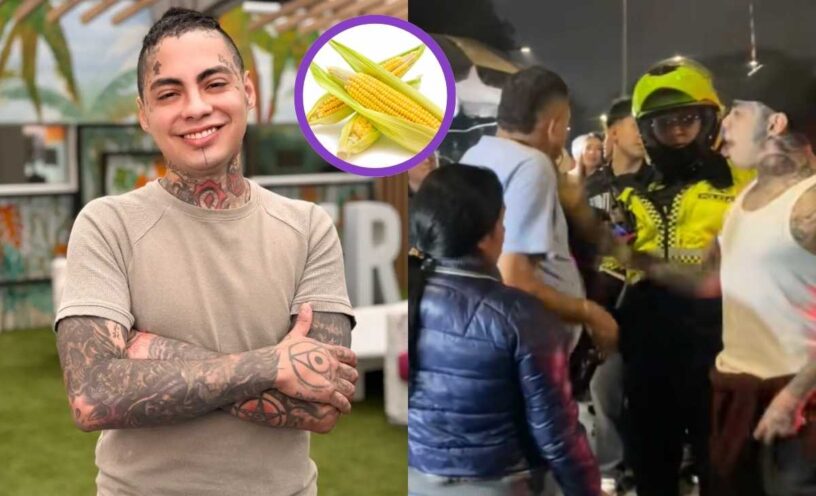 El video de Nicolás Arrieta pegándole con una mazorca a un ladrón