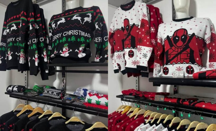 fábrica de sacos navideños
