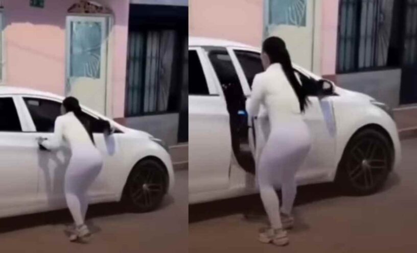 Hombre sorprendió a su novia besándose con el conductor que la lleva al Gym