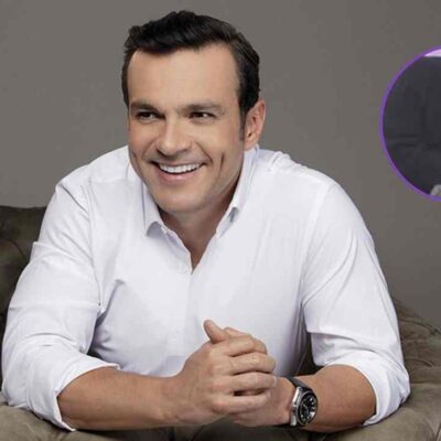 Juan Diego Alvira presentó a su nuevo hijo