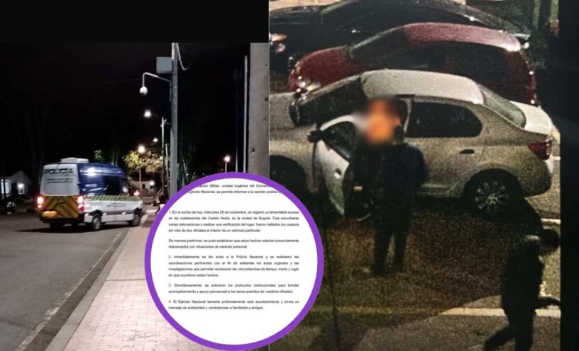 Militar habría asesinado a su novia y luego se quitó la vida en Cantón Norte