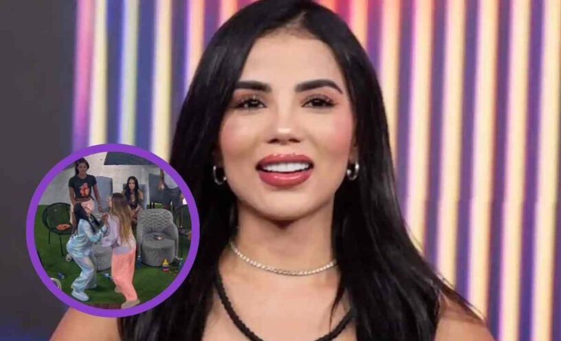 El video del beso de Karina García y modelo trans en 'La mansión de Luinny'