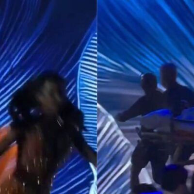 Accidente en Miss Universo