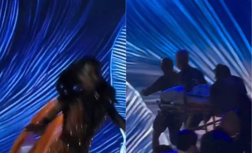Accidente en Miss Universo