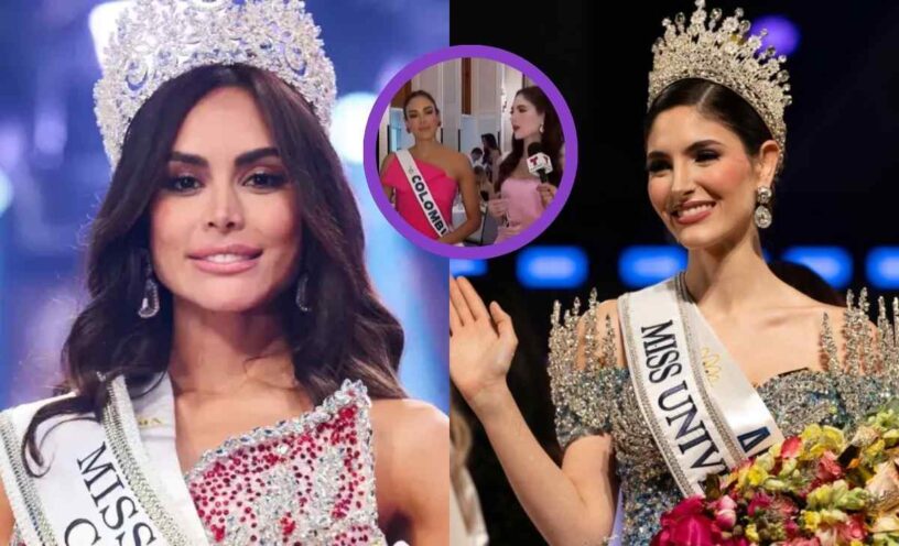La pelea de Miss Colombia y Miss Venezuela en plena entrevista