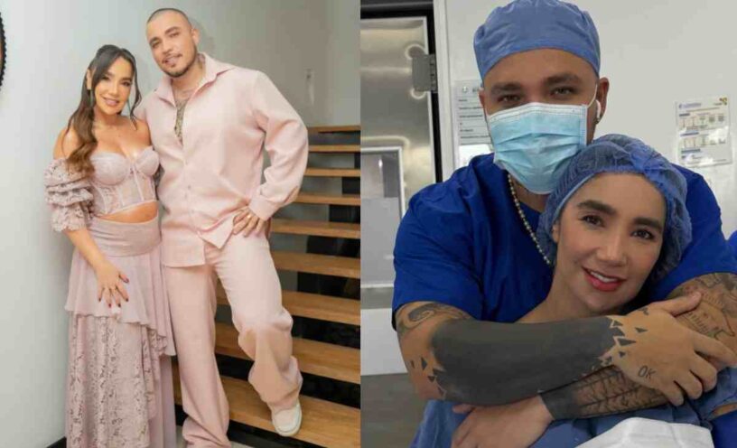 Jessi Uribe publicó la primera fotografía de su hija con Paola Jara