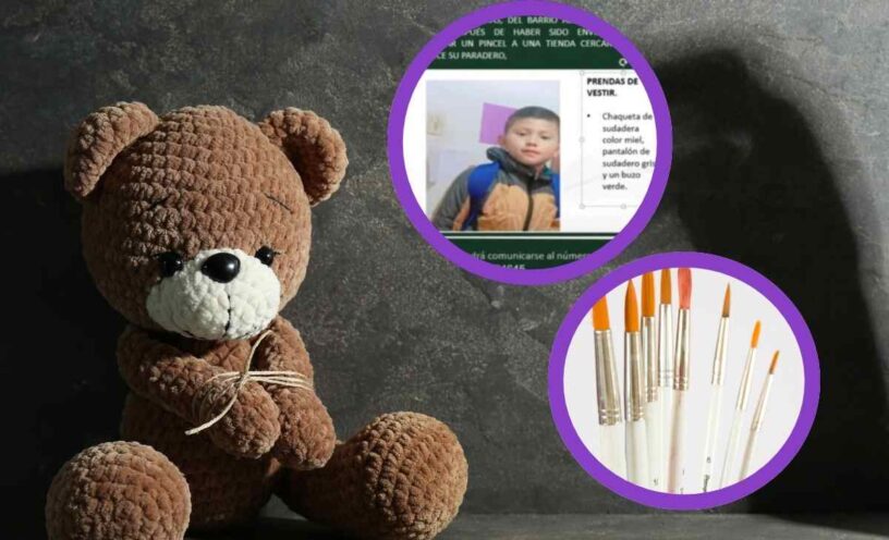 Niño de 11 años desapareció en Bogotá al salir por un pincel a la tienda