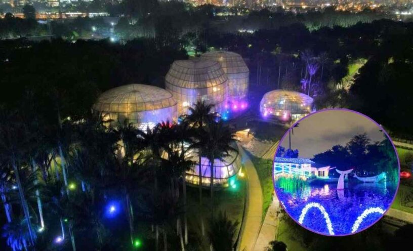 Jardín Botánico lanzó fechas de alumbrados en esta Navidad 2025