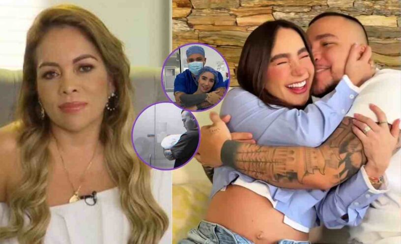 publicaciones de Sandra Barrios después del nacimiento de Emilia