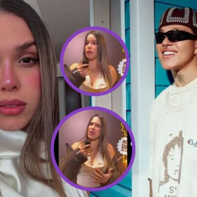 ¿Qué dijo Cara, la ex de Beéle, tras ser pillada cantando y disfrutando con sus hijos en el concierto del cantante?