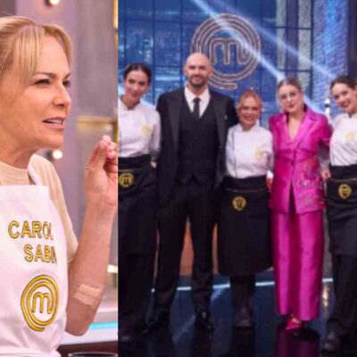 reacción de Carolina Sabino tras perder en la final de MasterChef