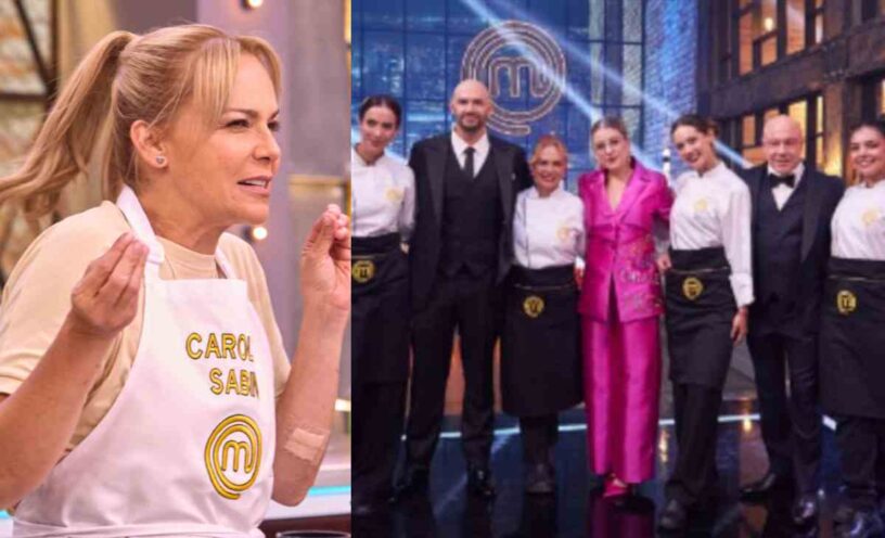 reacción de Carolina Sabino tras perder en la final de MasterChef