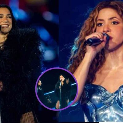 reacción de Shakira al escuchar a Dua Lipa cantando ´Antología´