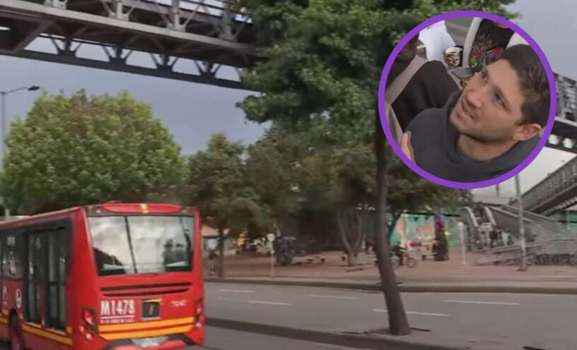 Mujer murió tras caer de un puente de Transmilenio