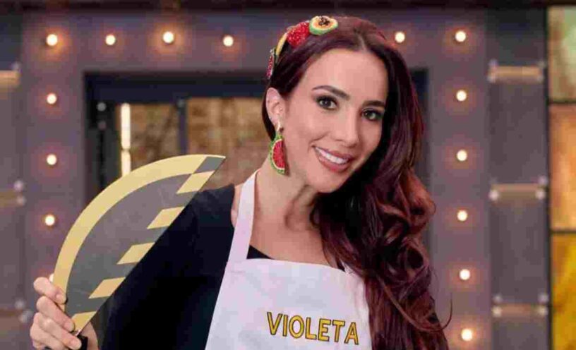 Violeta Bergonzi mostró su cambio de look en medio de la semifinal de Masterchef Celebrity Colombia