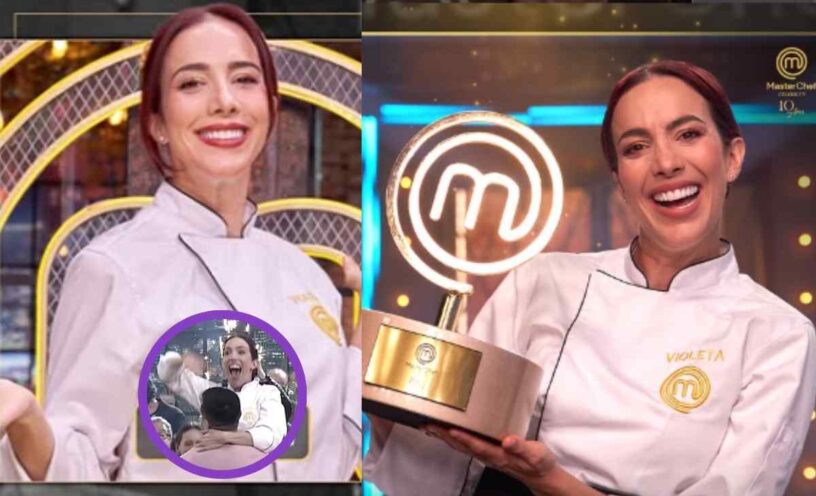 en qué gastó Violeta el premio de MasterChef Celebrity