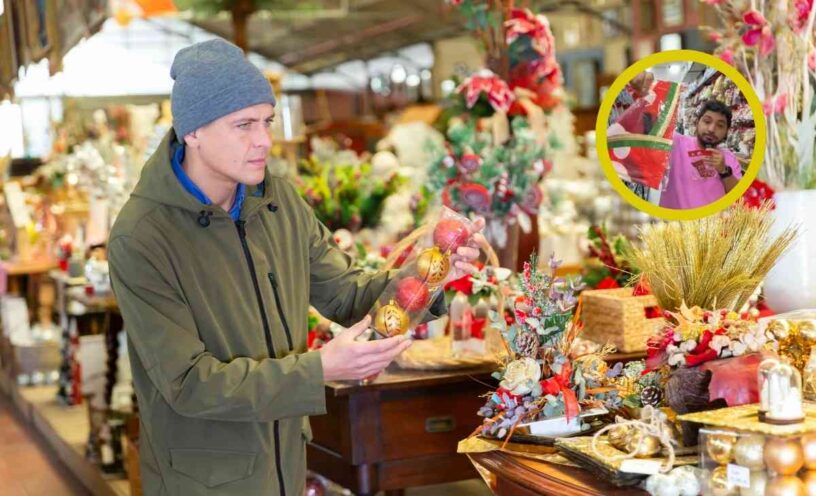 bodega en Bogotá con decoraciones navideñas desde $1.000