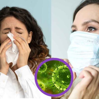 ¿En qué se diferencia la influenza A(H3N2) y el COVID-19?