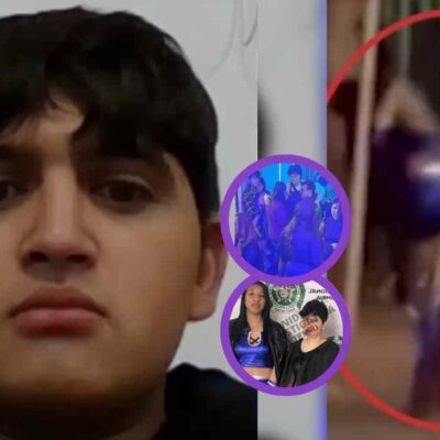 carta que dejó la mujer del disfraz azul luego de confirmarse la muerte de Jaime Moreno