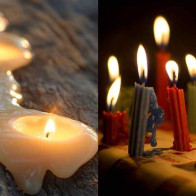 ¿Cómo limpiar o quitar la cera de las velas de cualquier superficie después del Día de Velitas?