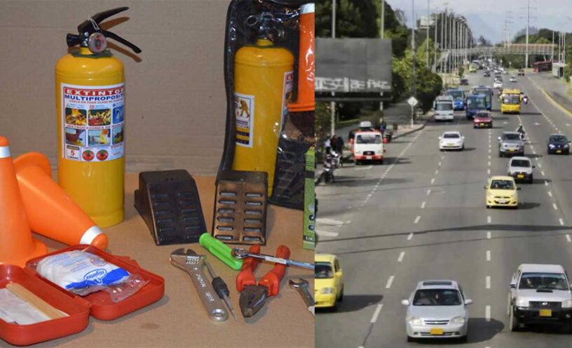 Lo que sí o sí debes llevar en el kit de carretera para que no te pongan multa