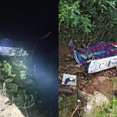 relato del sobreviviente del accidente en Antioquia