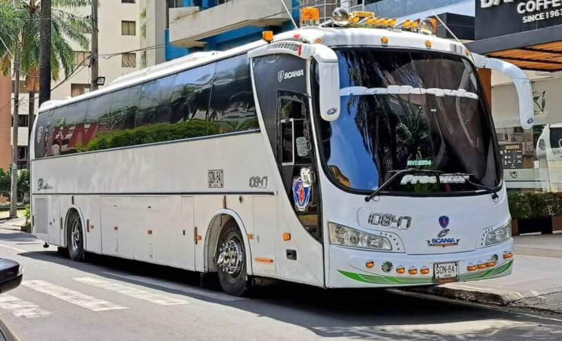 precedente bus accidente en Antioquia