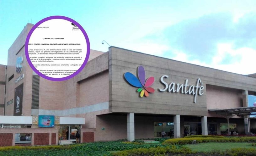¿Qué dijo el Centro comercial Santa Fe sobre la muerte de la mujer dentro de sus instalaciones?