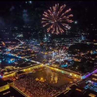 Festival de luces en Villa de Leyva