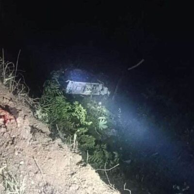 bus de excursión de graduación cayó al vacío en Antioquia