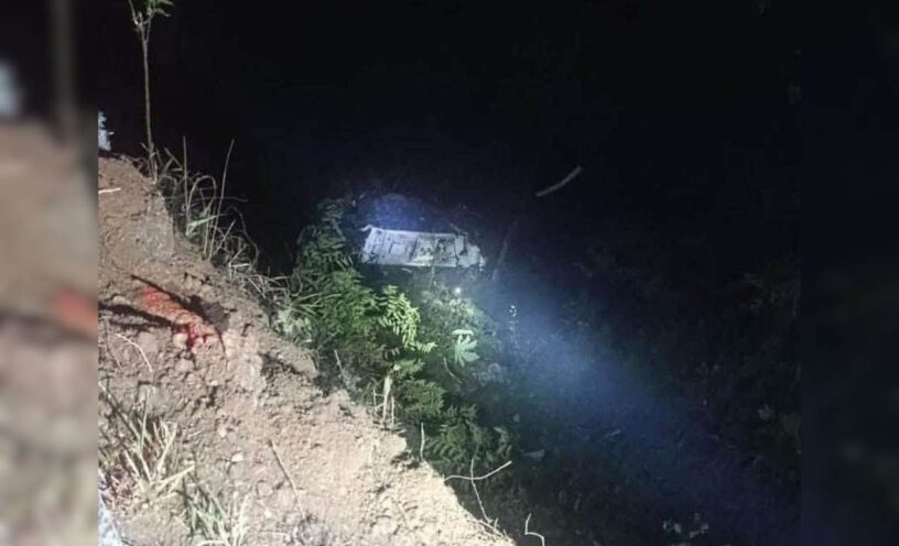 bus de excursión de graduación cayó al vacío en Antioquia