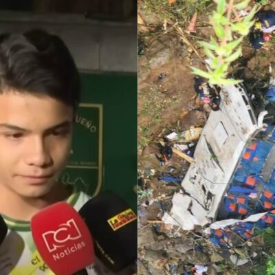 Habló joven que no subió al bus que se accidentó en Antioquia