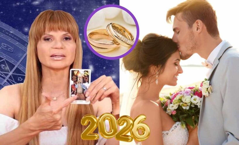 ¿Qué signos tendrán suerte para casarse en el 2026, según Mhoni Vidente?