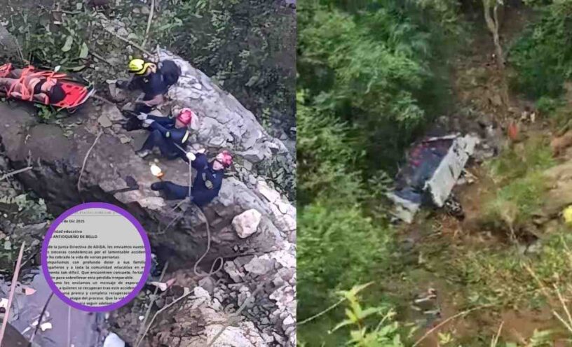 palabras de FECODE tras el accidente de los estudiantes en Antioquia