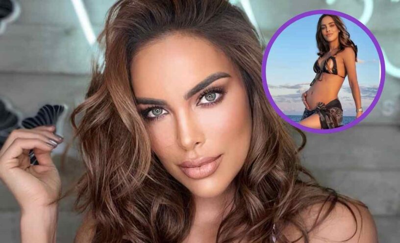 Sara Corrales sorprendió con cambio de look en pleno embarazo