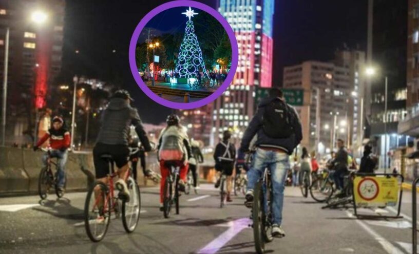¿Cuándo es la ciclovía nocturna en Bogotá diciembre 2025?