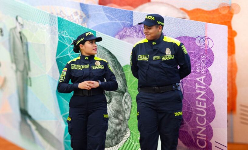 Prima de Navidad para policías