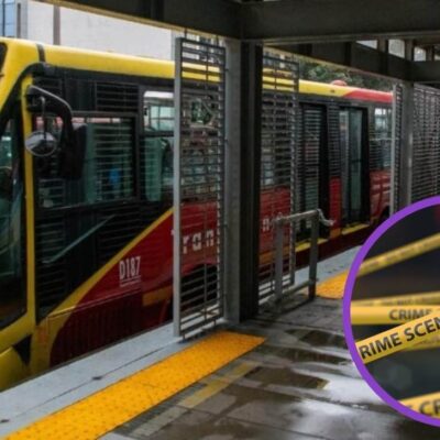 muerto en Transmilenio